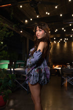 Load image into Gallery viewer, Cosmic Princess Lotus Mini Skirt Set
