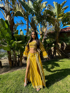 Yellow diamonds goddess set