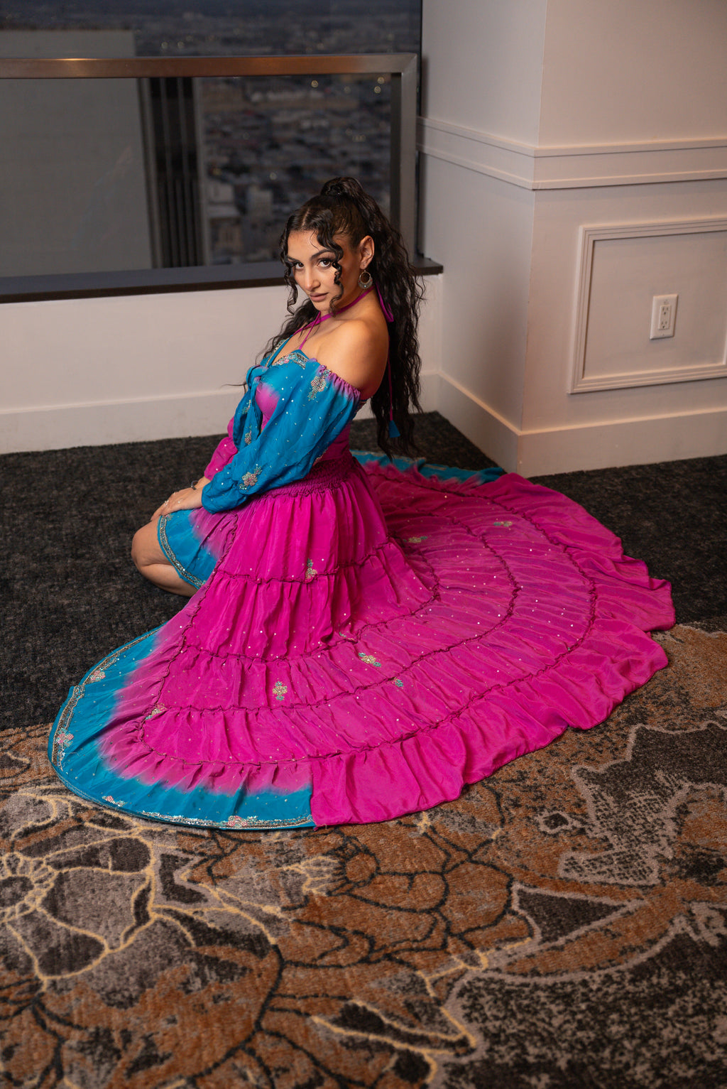 Mermaid Princess Bollywood Set