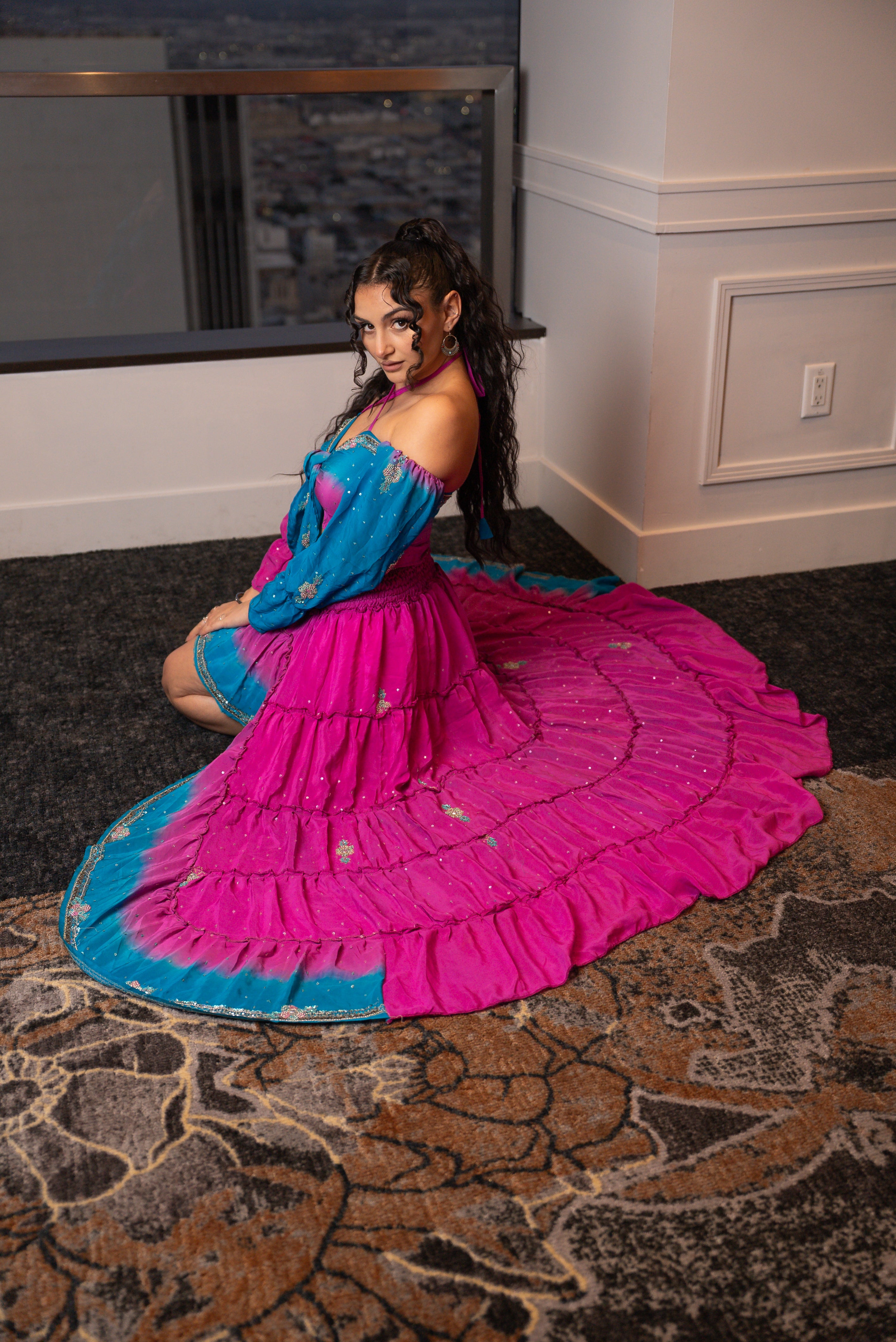 Mermaid Princess Bollywood Set