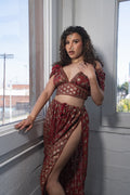 Golden rubies Jasmine set