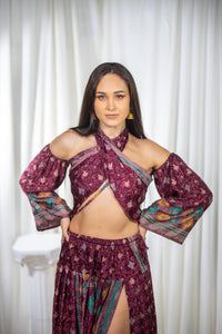 Bohemian Plum Goddess Set