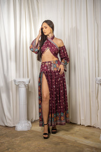 Bohemian Plum Goddess Set