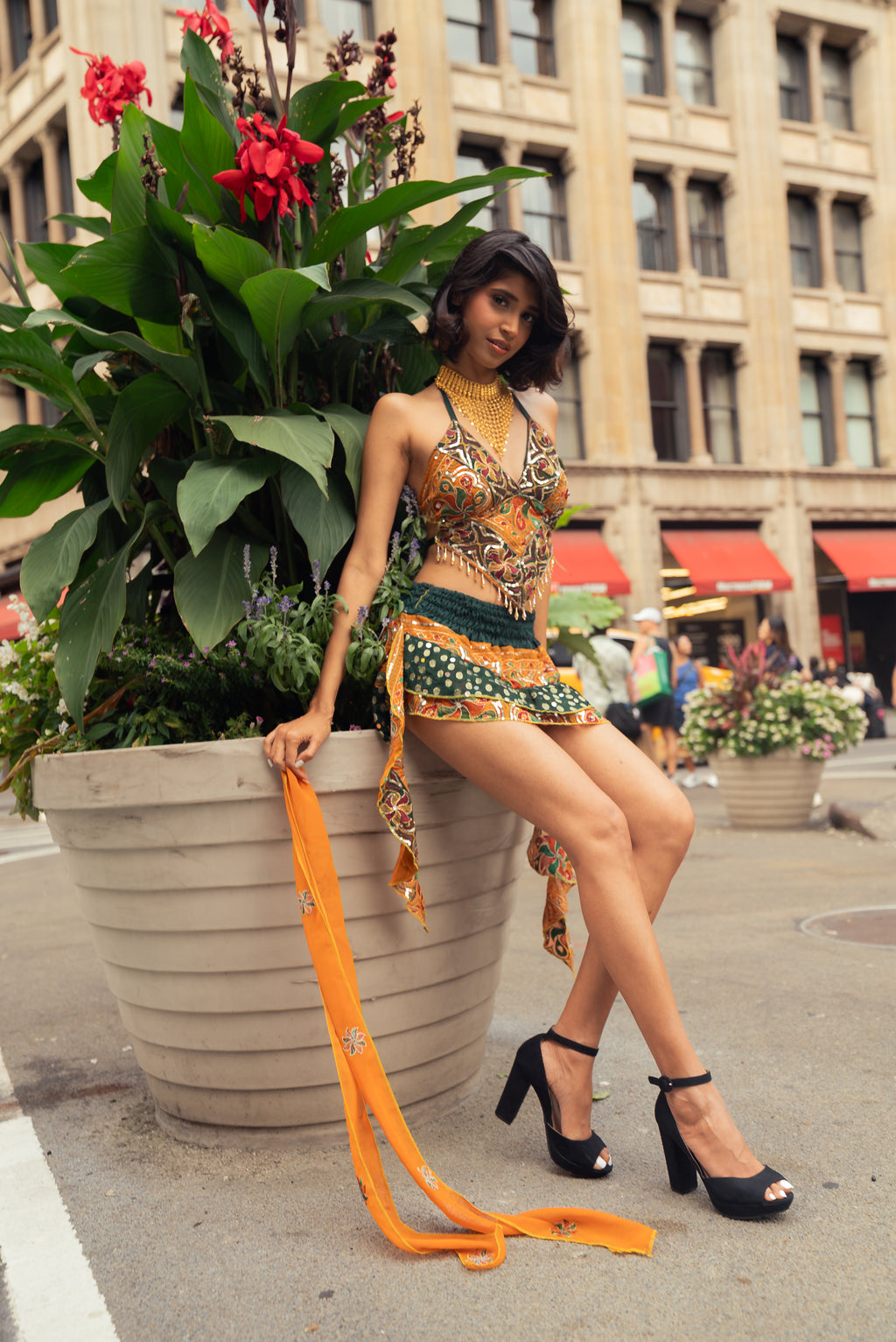 Emerald Sun Shakti Mini Skirt Set