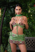 Load image into Gallery viewer, Garden Devi Mini Skirt Set
