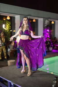 Purple Moonlight Bollywood Set