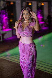 Pink Roses Jasmine Set
