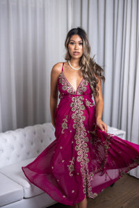Violet Jewel Magic Dress
