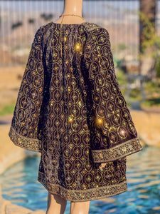 Golden Obsidian Kimono