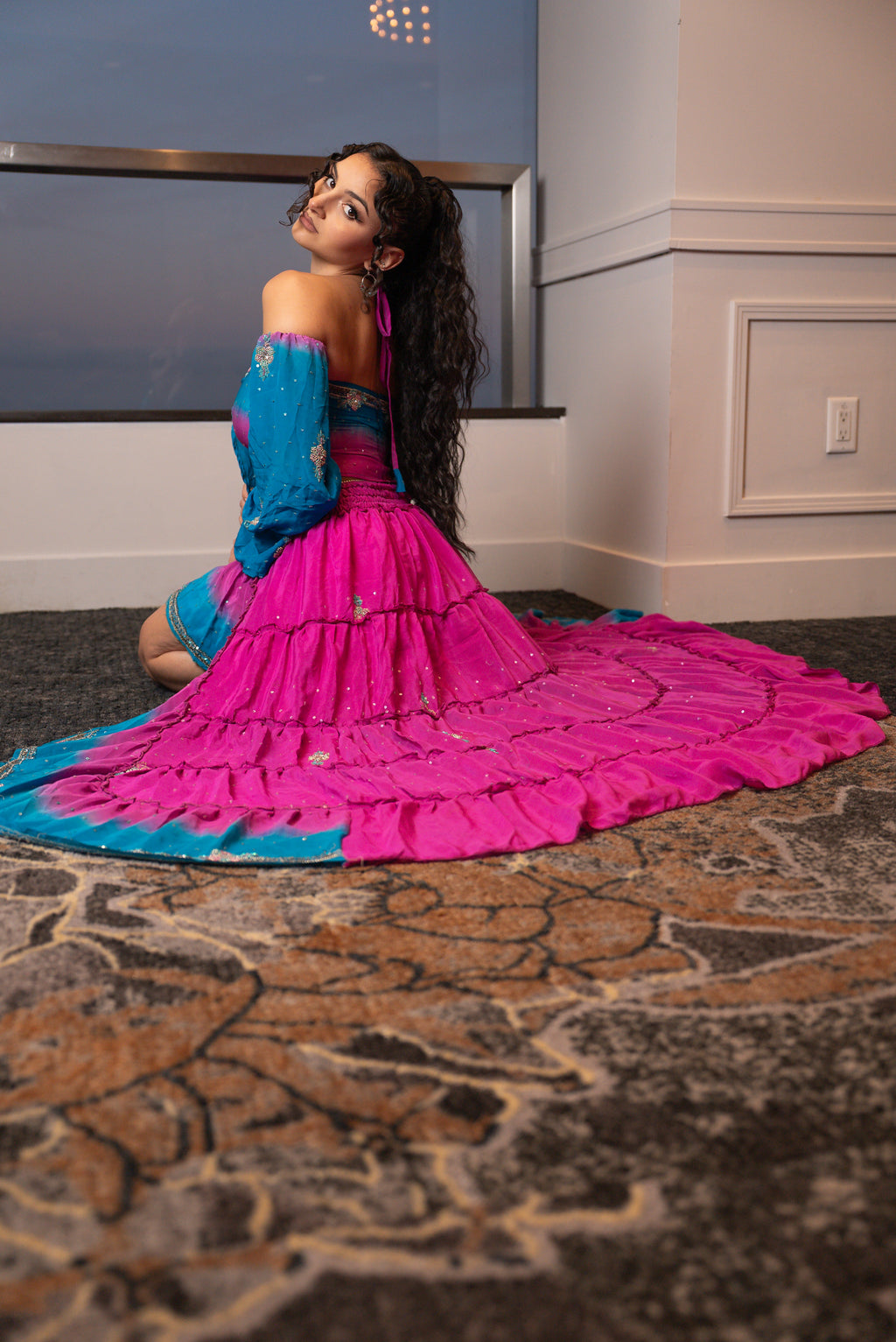 Mermaid Princess Bollywood Set