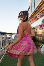 Load image into Gallery viewer, Pink Lotus Mini Magic Dress
