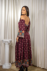 Bohemian Plum Goddess Set