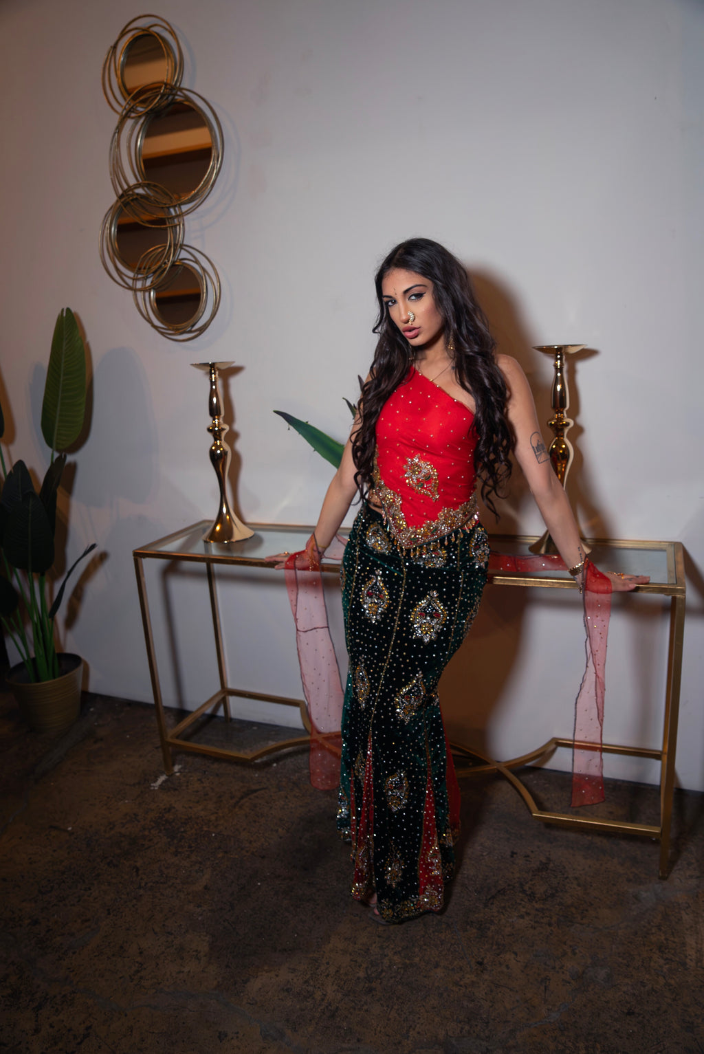 Velvet Ruby Mermaid Set