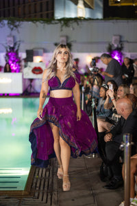 Purple Moonlight Bollywood Set