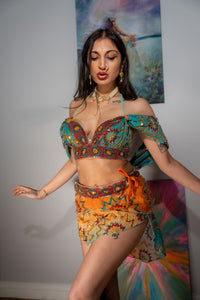 rainbow jungle fairy set