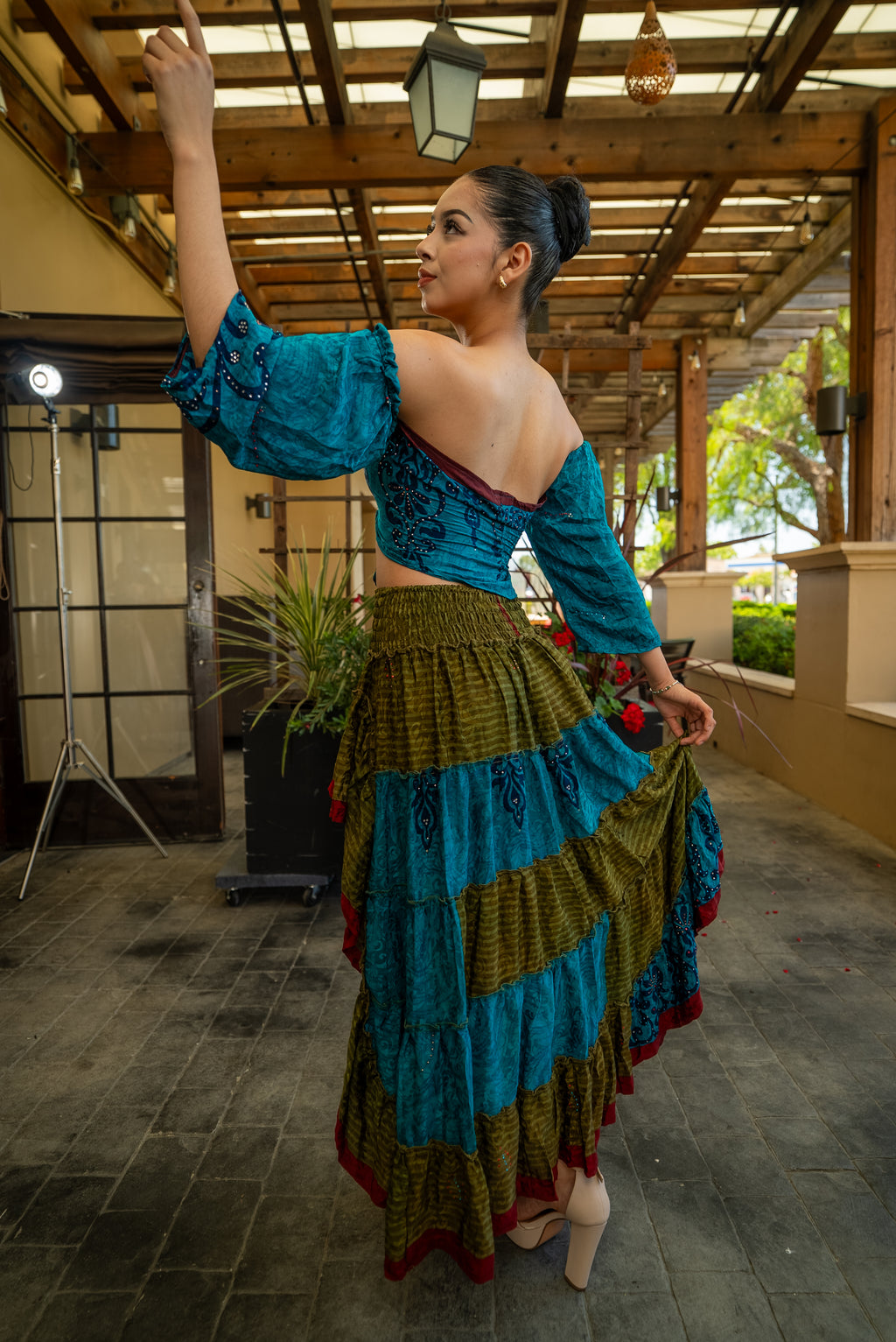Bohemian Forest Bollywood Set