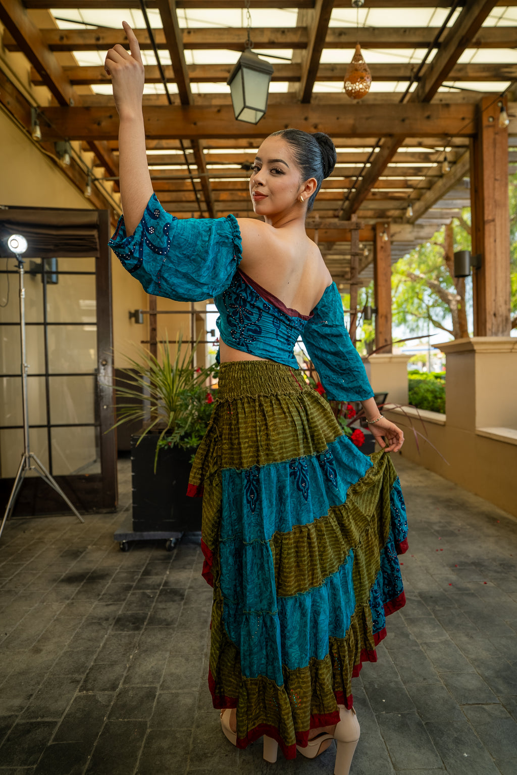 Bohemian Forest Bollywood Set