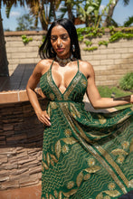 Load image into Gallery viewer, emerald enchantress magic dress
