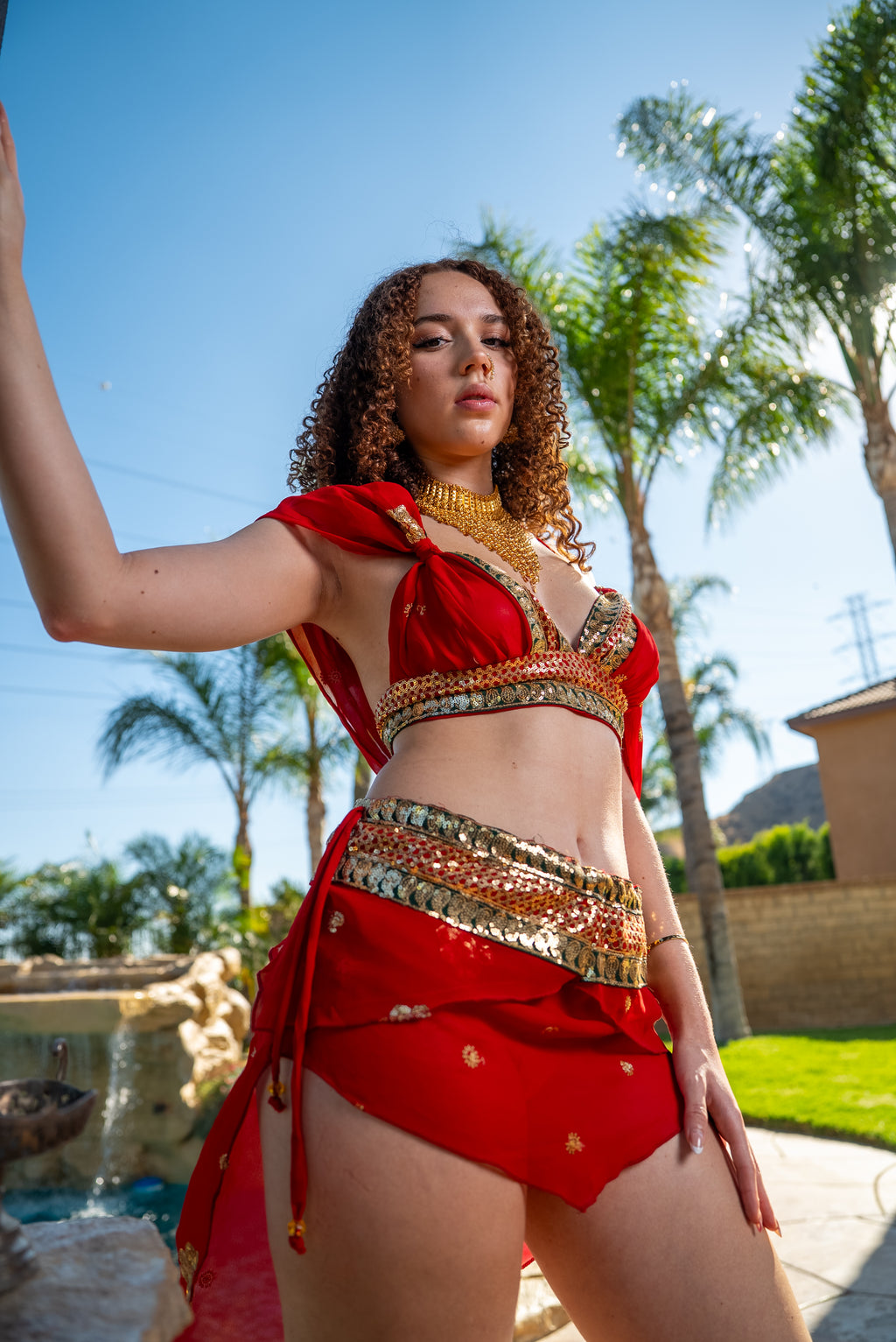 Golden Fire Fairy Set