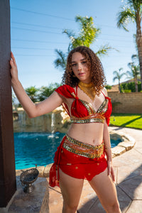 Golden Fire Fairy Set