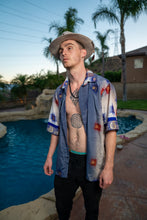 Load image into Gallery viewer, Royal Horizons Button Up Shirt
