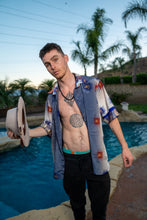 Load image into Gallery viewer, Royal Horizons Button Up Shirt
