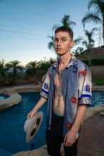 Load image into Gallery viewer, Royal Horizons Button Up Shirt
