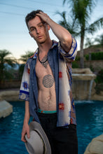 Load image into Gallery viewer, Royal Horizons Button Up Shirt
