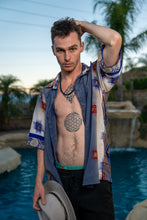 Load image into Gallery viewer, Royal Horizons Button Up Shirt
