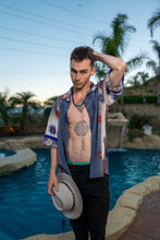 Load image into Gallery viewer, Royal Horizons Button Up Shirt
