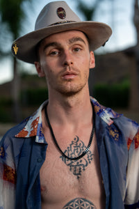 Royal Horizons Button Up Shirt