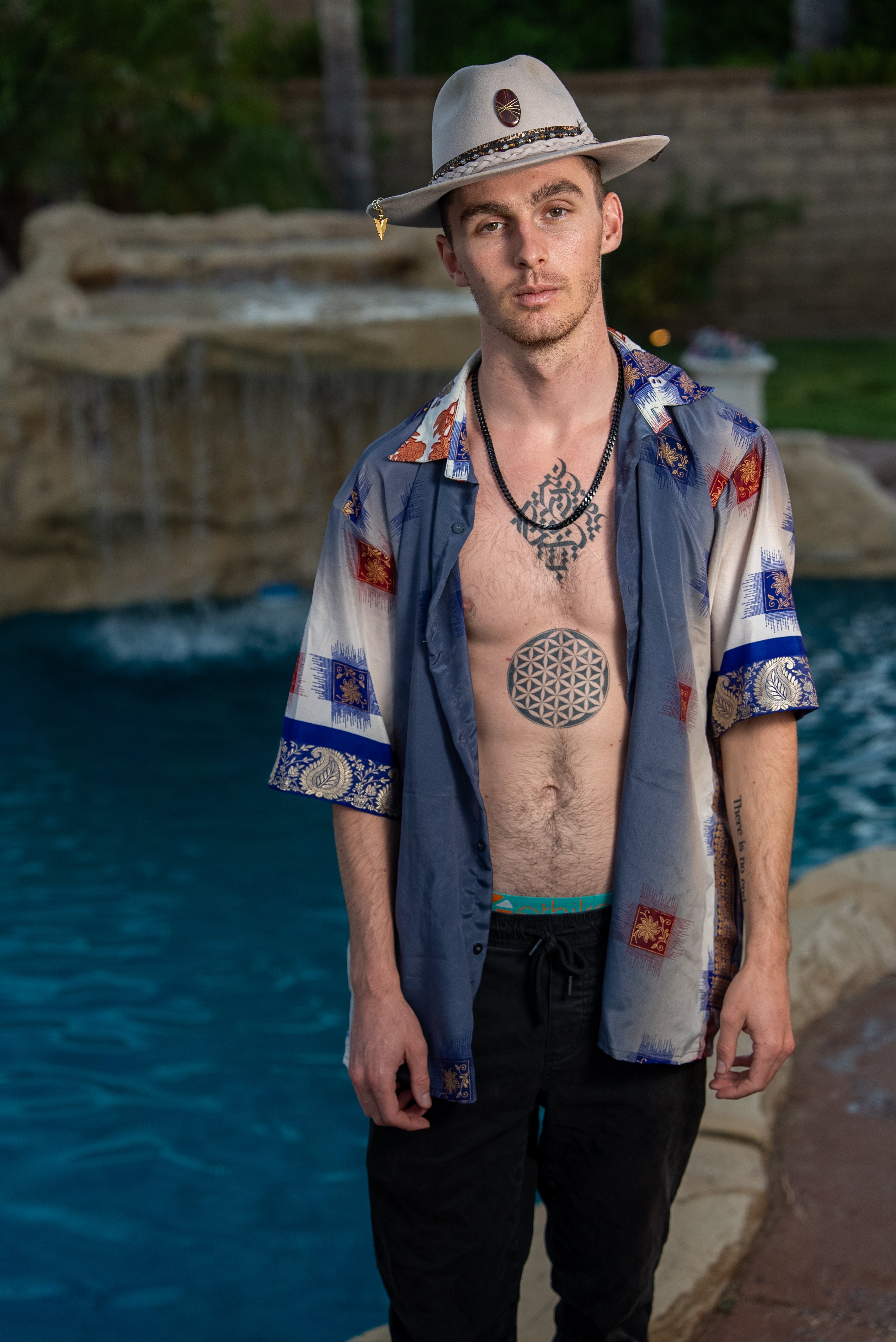 Royal Horizons Mens Unisex Button Up Shirt