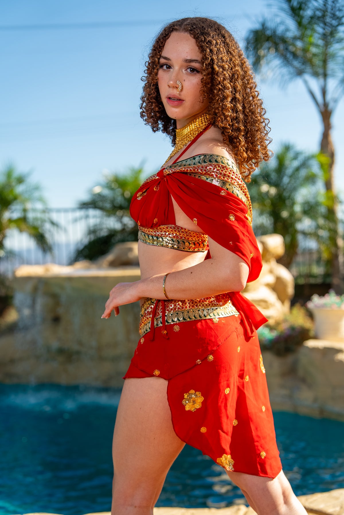 Golden Fire Fairy Set