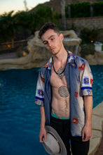 Load image into Gallery viewer, Royal Horizons Button Up Shirt
