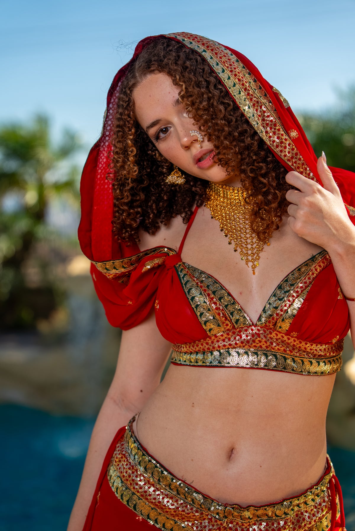 Golden Fire Fairy Set