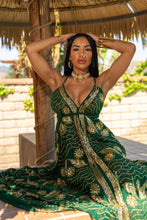 Load image into Gallery viewer, emerald enchantress magic dress
