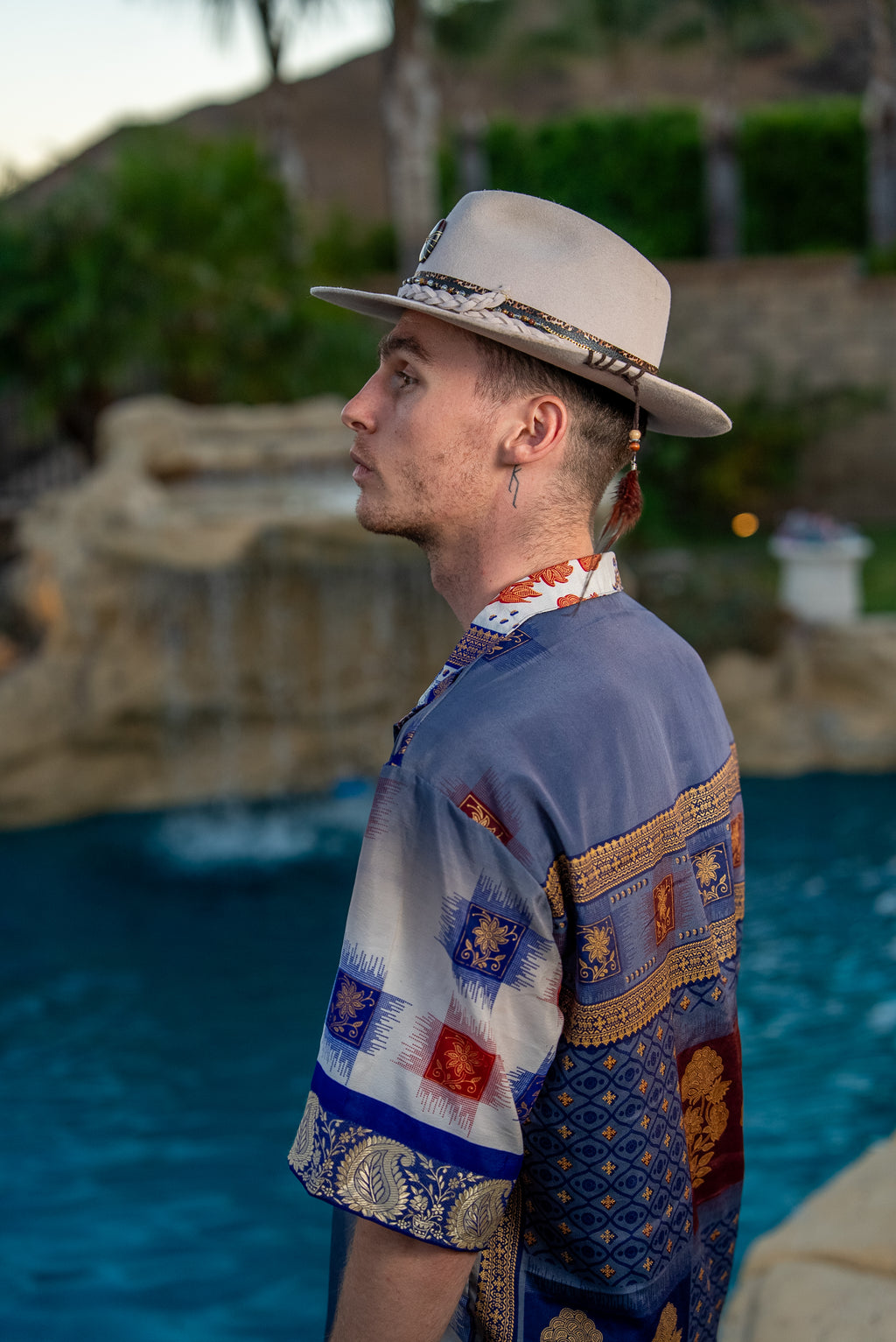 Royal Horizons Mens Unisex Button Up Shirt