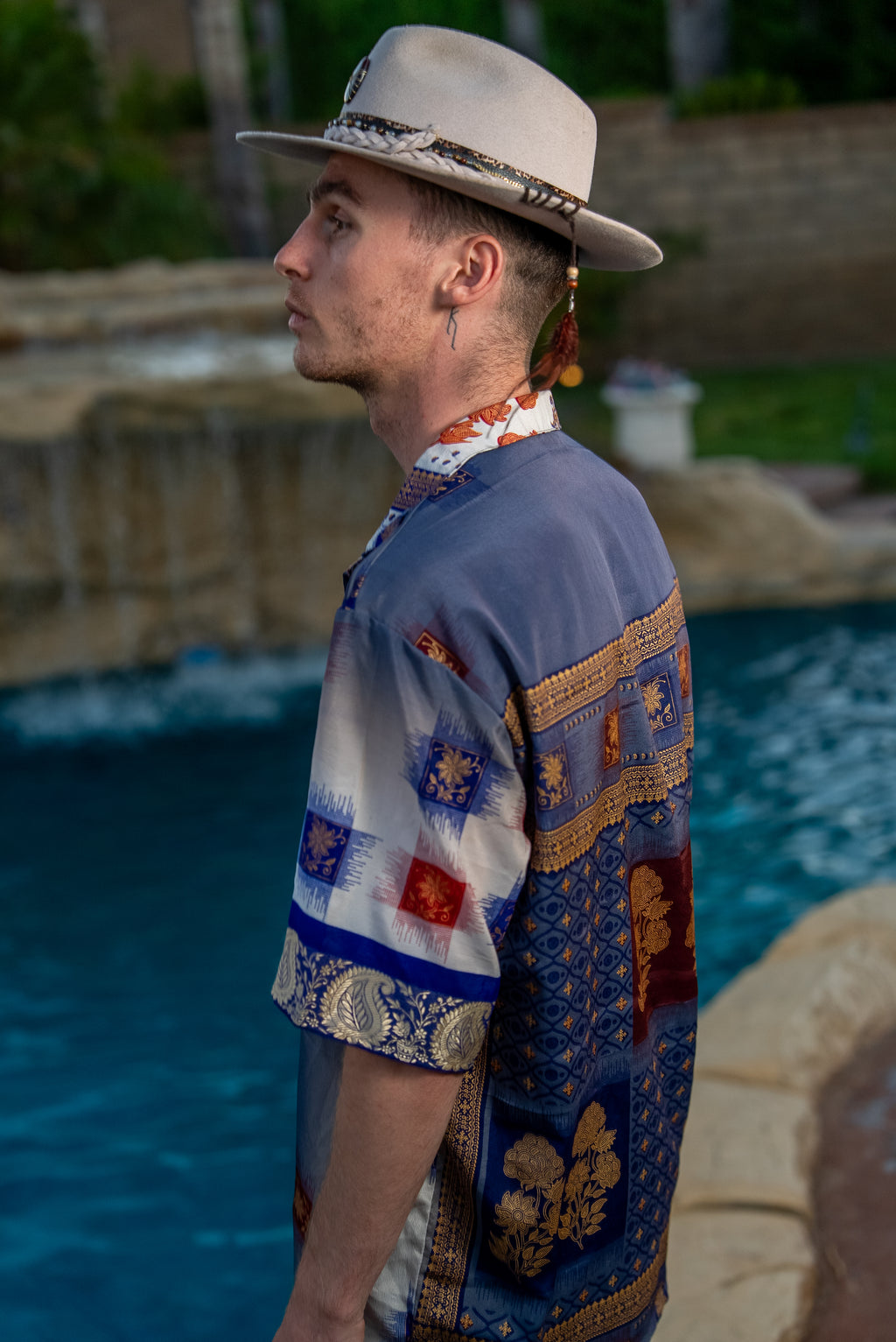 Royal Horizons Mens Unisex Button Up Shirt
