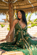 Load image into Gallery viewer, emerald enchantress magic dress
