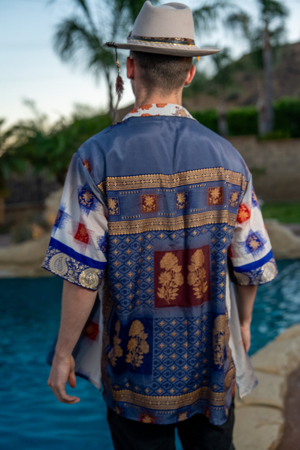 Royal Horizons Mens Unisex Button Up Shirt