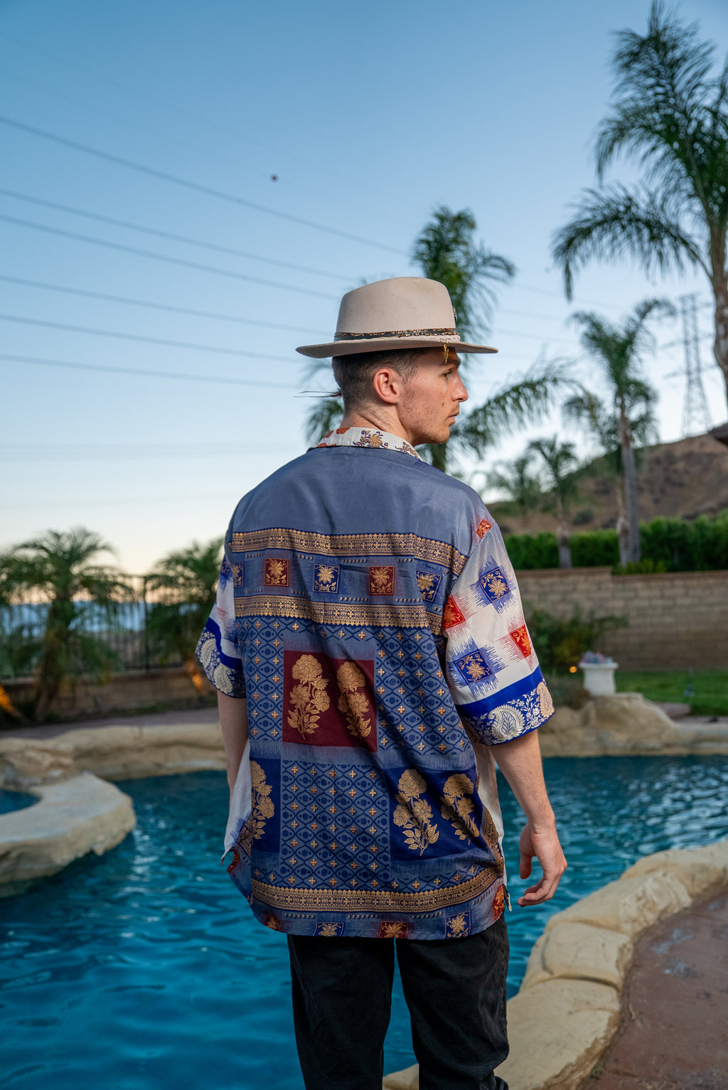 Royal Horizons Mens Unisex Button Up Shirt