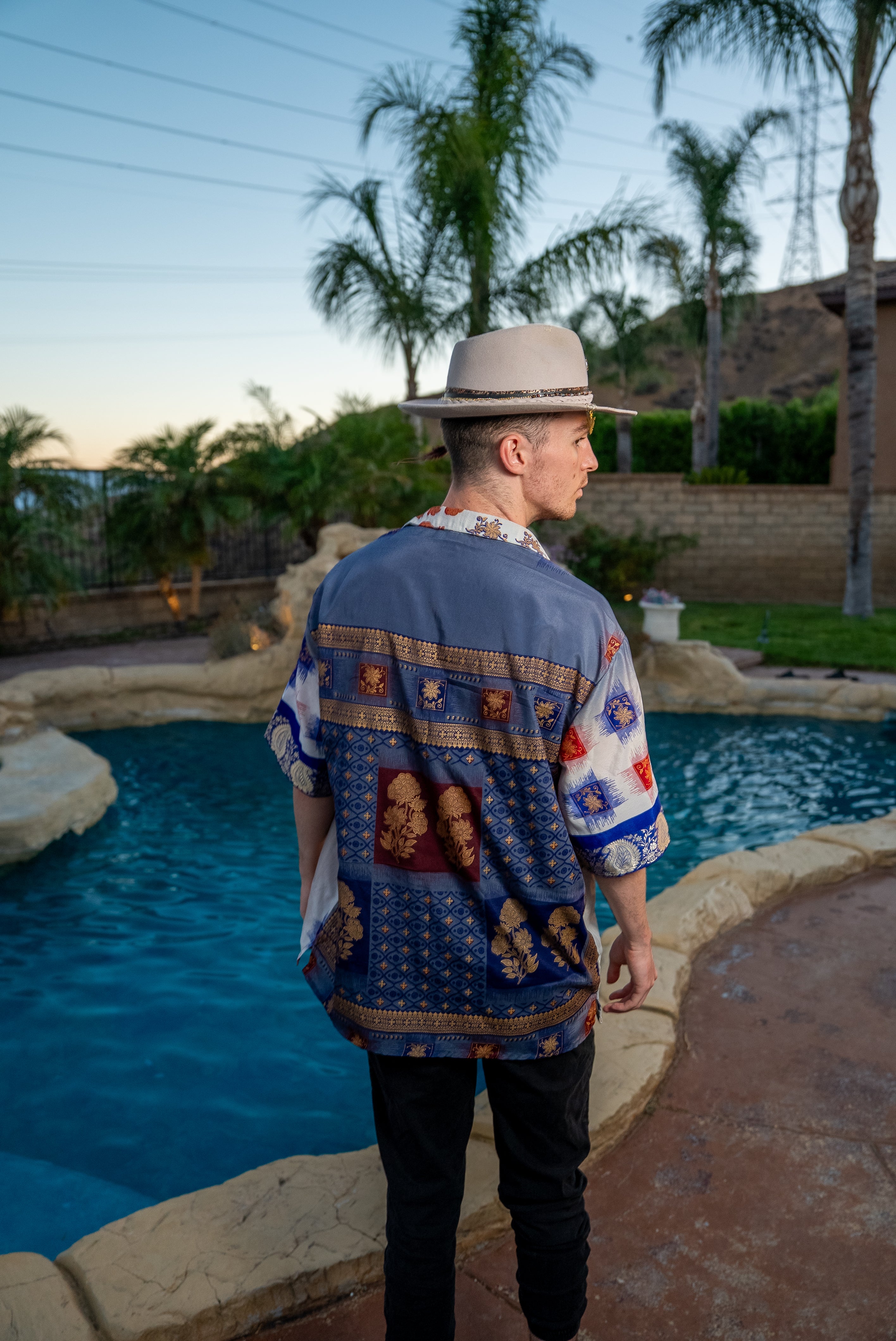 Royal Horizons Mens Unisex Button Up Shirt