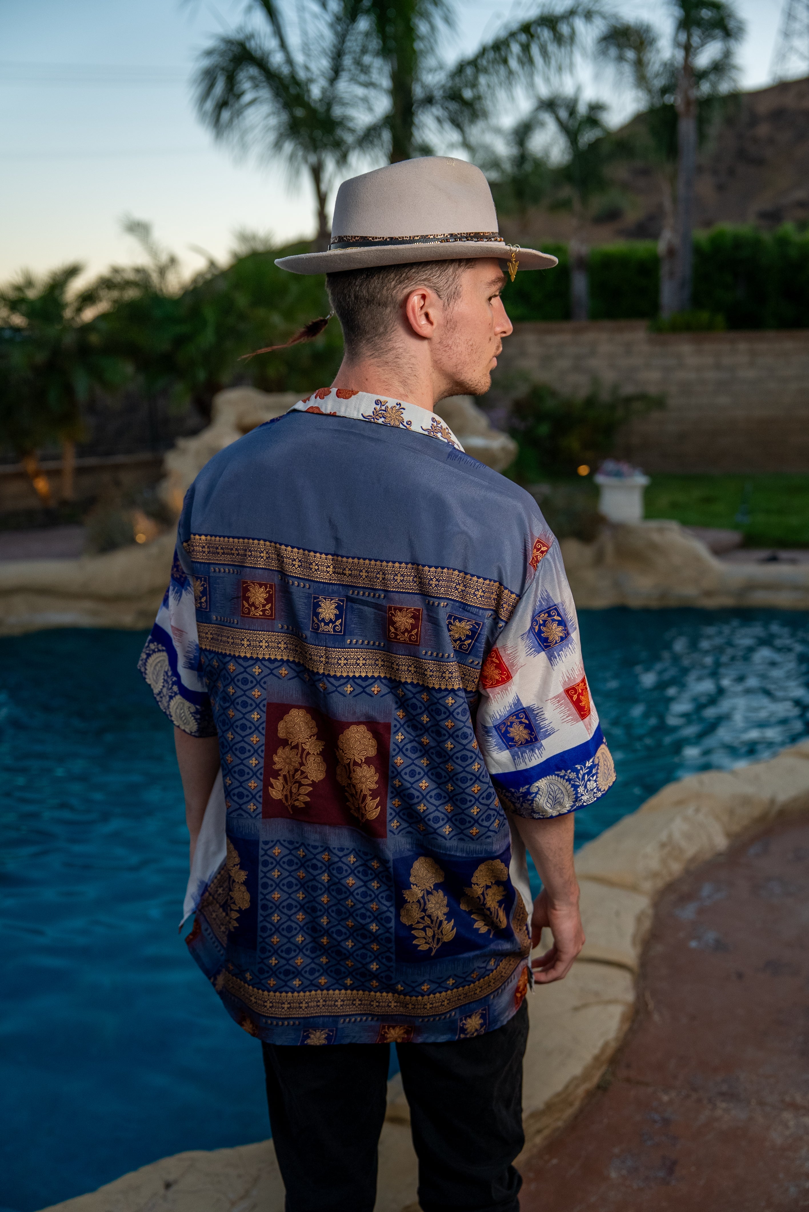 Royal Horizons Mens Unisex Button Up Shirt