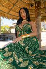 Load image into Gallery viewer, emerald enchantress magic dress
