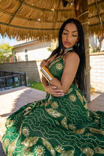 Load image into Gallery viewer, emerald enchantress magic dress
