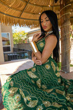 Load image into Gallery viewer, emerald enchantress magic dress
