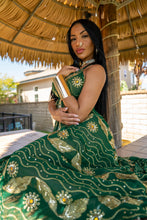 Load image into Gallery viewer, emerald enchantress magic dress
