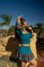 Load image into Gallery viewer, Ocean Elephant Mini Skirt Set
