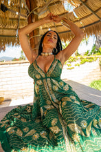 Load image into Gallery viewer, emerald enchantress magic dress

