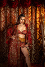 Load image into Gallery viewer, Fire Love Hoodie Kimono

